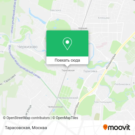 Карта Тарасовская