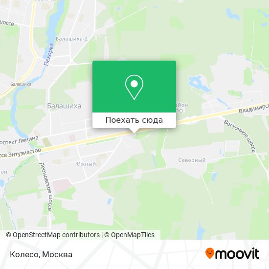 Карта Колесо