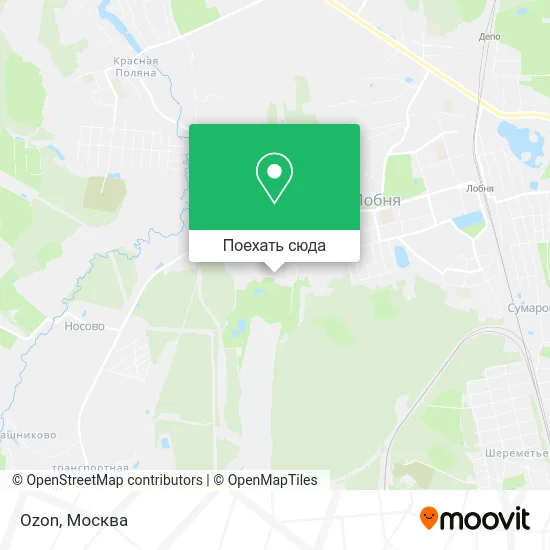 Карта Ozon