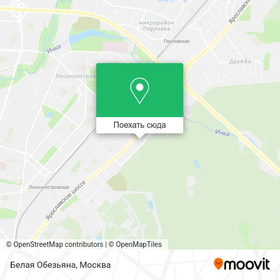 Карта Белая Обезьяна