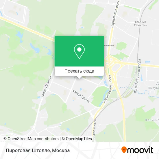 Карта Пироговая Штолле