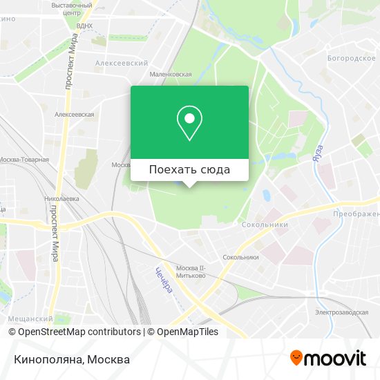 Карта Кинополяна