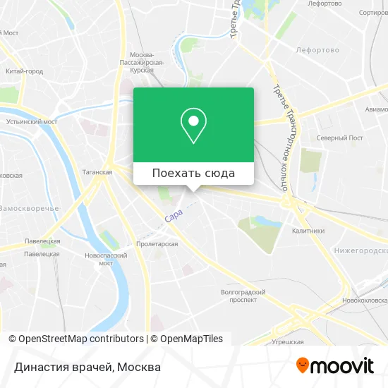 Карта Династия врачей