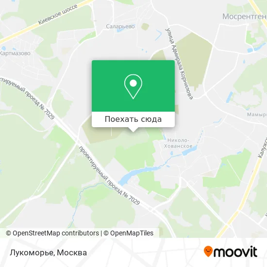 Карта Лукоморье