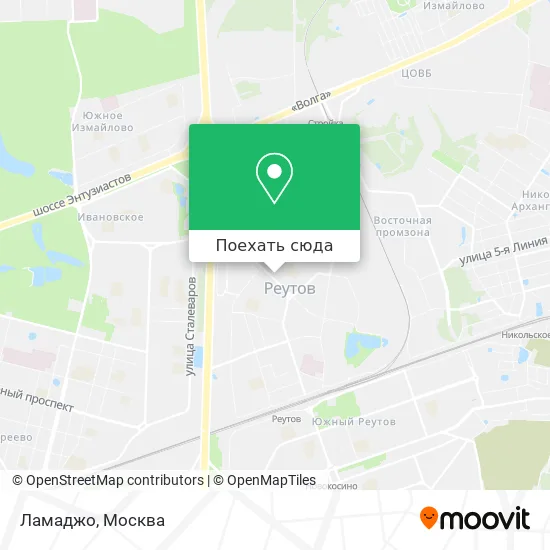 Карта Ламаджо