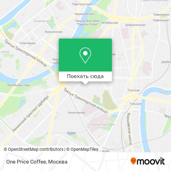 Карта One Price Coffee