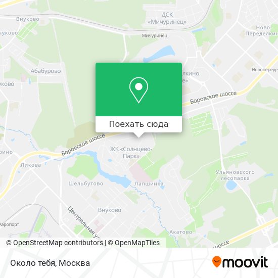 Карта Около тебя