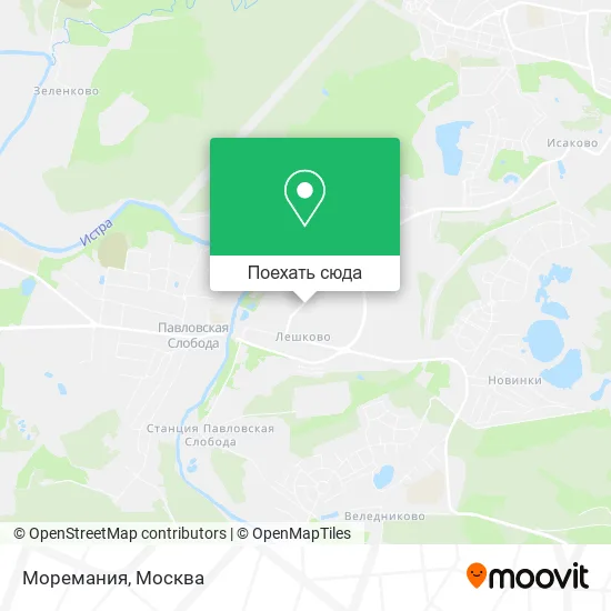 Карта Моремания