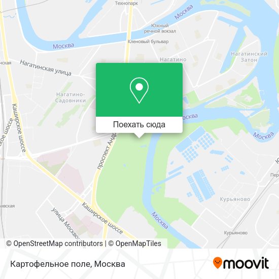 Карта Картофельное поле