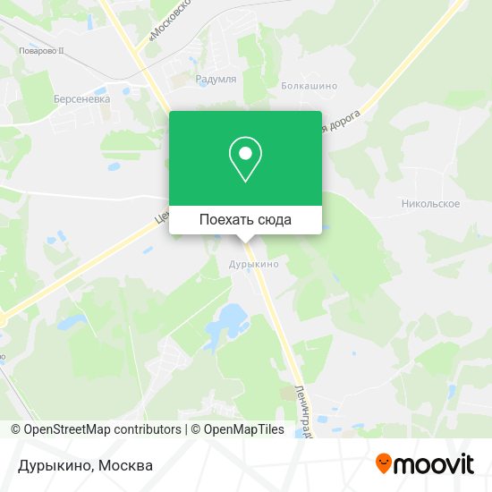 Карта Дурыкино