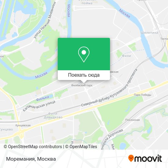 Карта Моремания