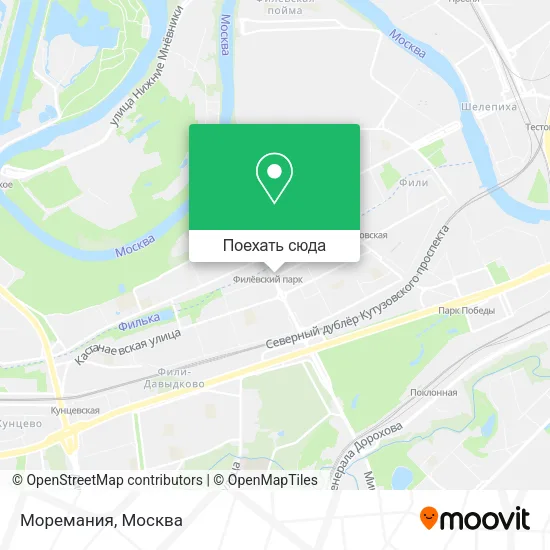 Карта Моремания