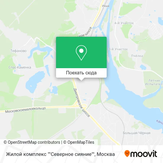Карта Жилой комплекс ""Северное сияние""