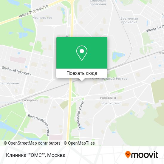 Карта Клиника ""ОМС""