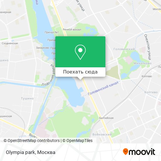 Карта Olympia park