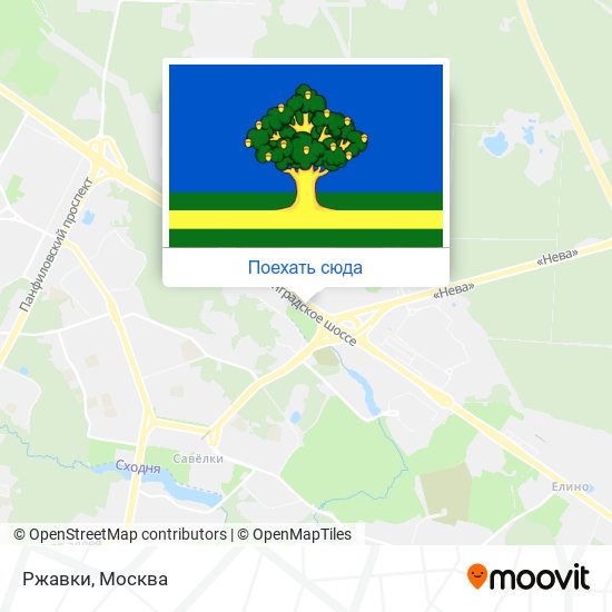 Карта Ржавки