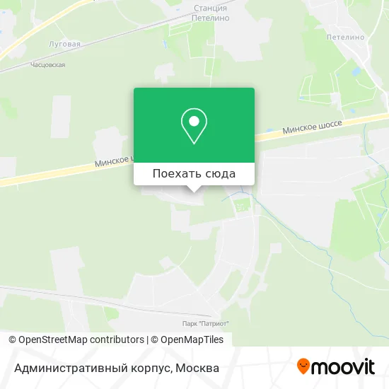 Карта Административный корпус