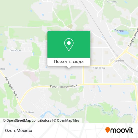 Карта Ozon