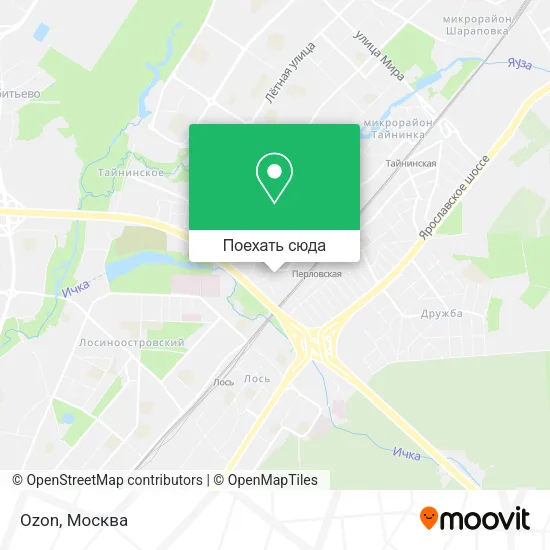 Карта Ozon