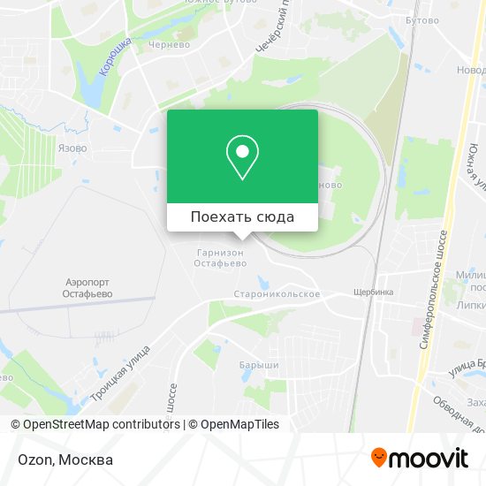 Карта Ozon