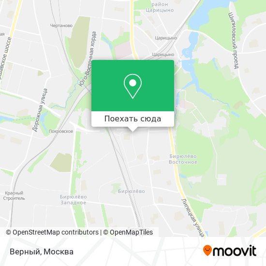 Карта Верный