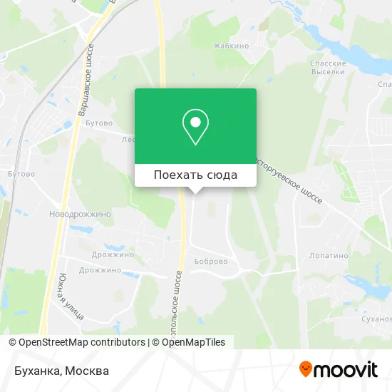 Карта Буханка