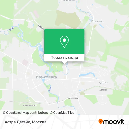 Карта Астра Детейл