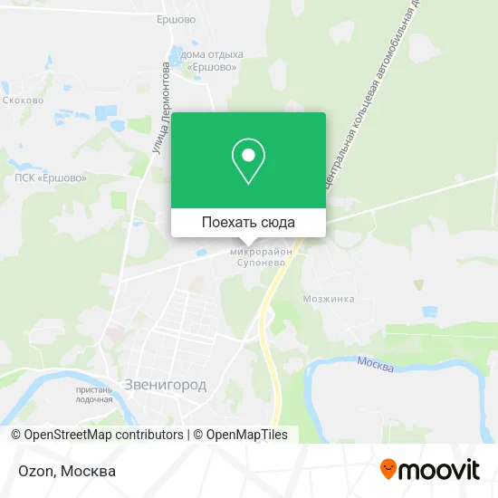 Карта Ozon