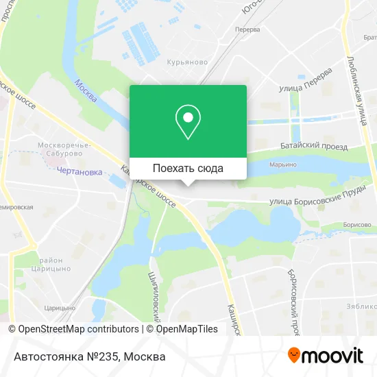 Карта Автостоянка №235