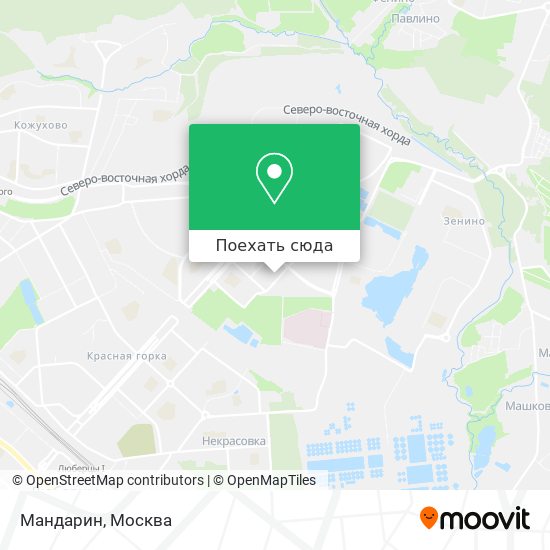 Карта Мандарин