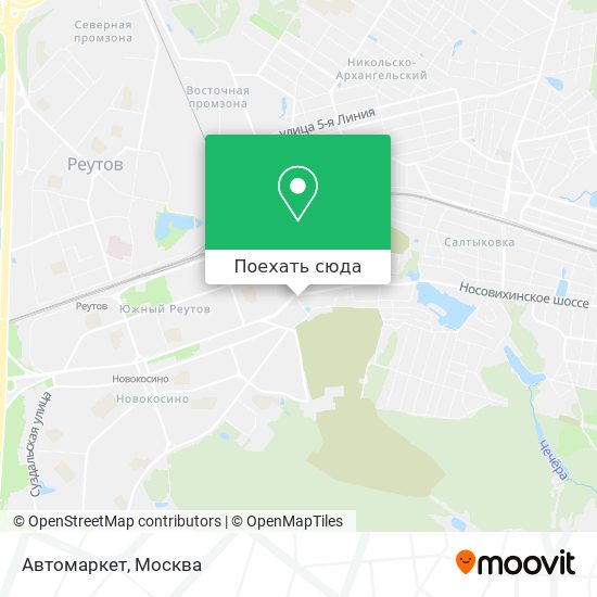 Карта Автомаркет