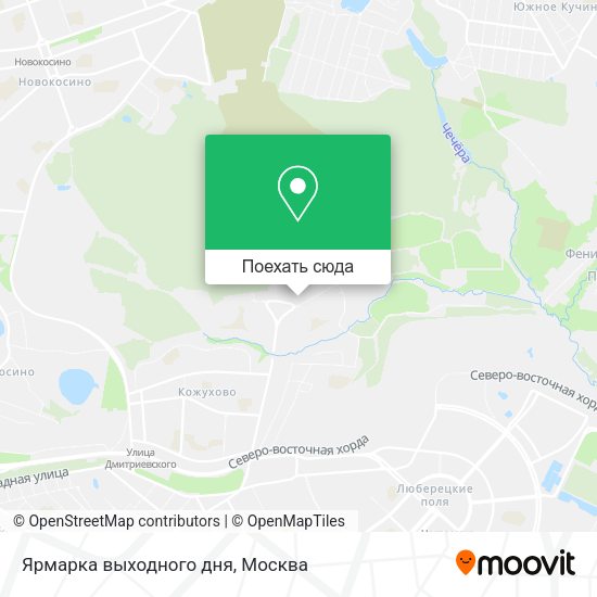 Карта Ярмарка выходного дня