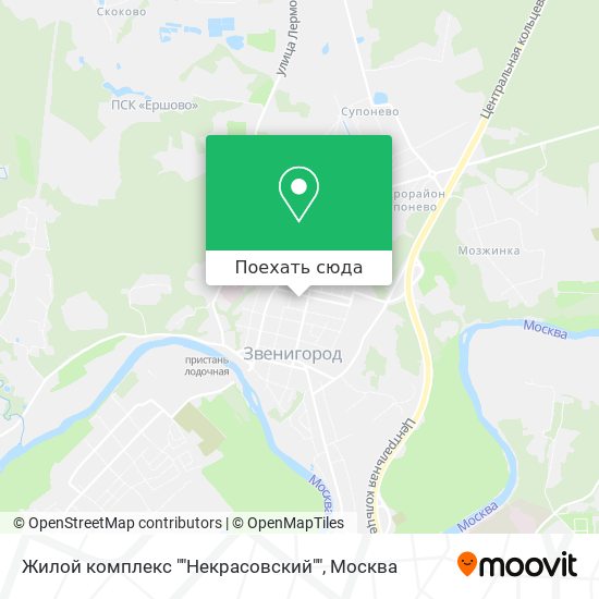 Карта Жилой комплекс ""Некрасовский""