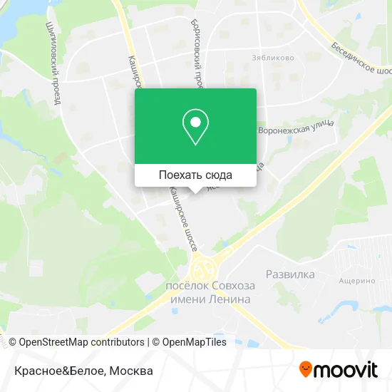 Карта Красное&Белое