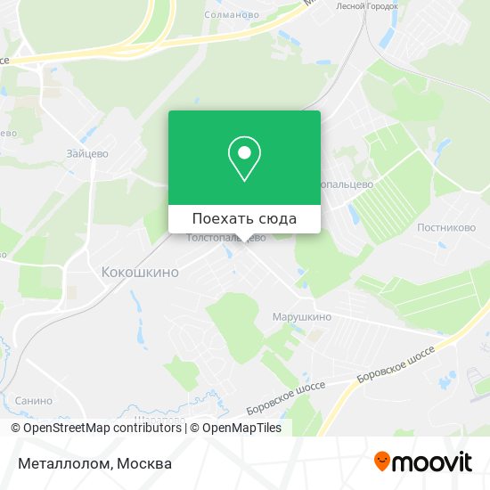 Карта Металлолом