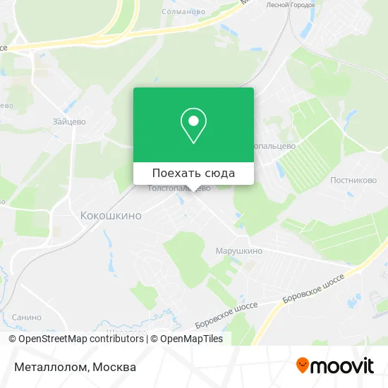 Карта Металлолом