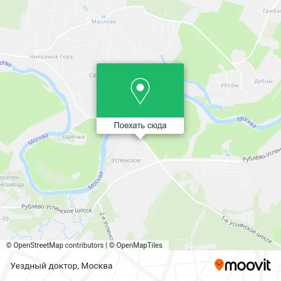 Карта Уездный доктор