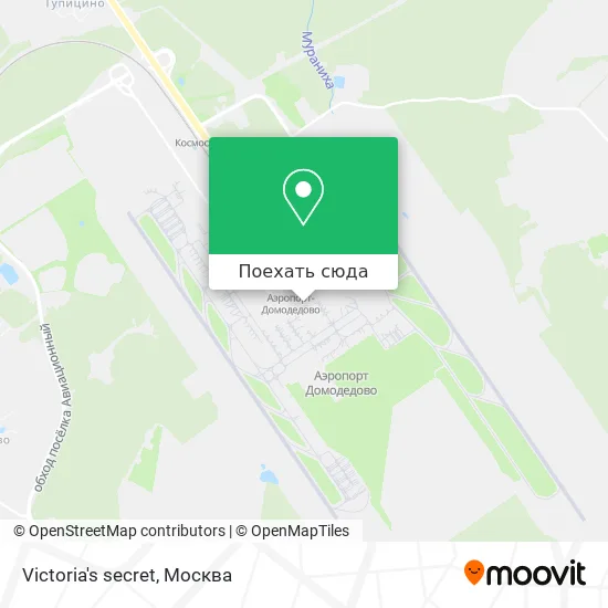 Карта Victoria's secret