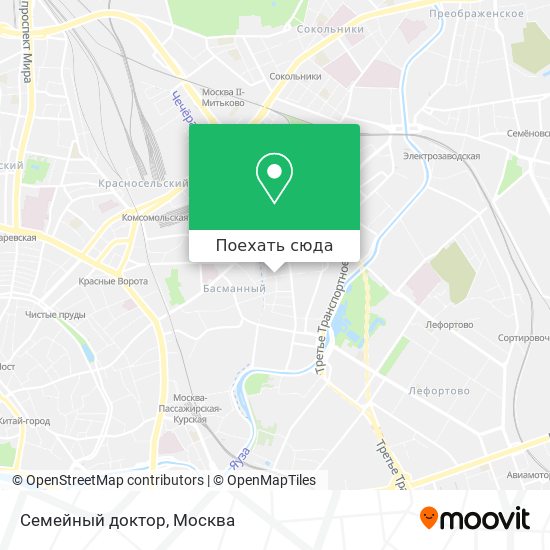 Карта Семейный доктор