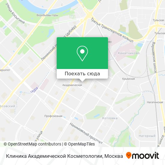 Карта Клиника Академической Косметологии