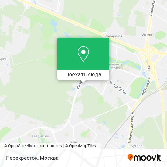 Карта Перекрёсток