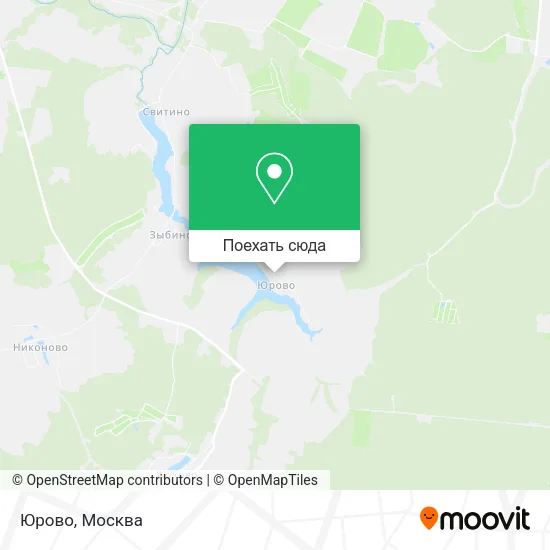 Карта Юрово