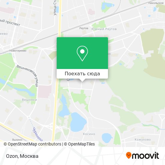 Карта Ozon