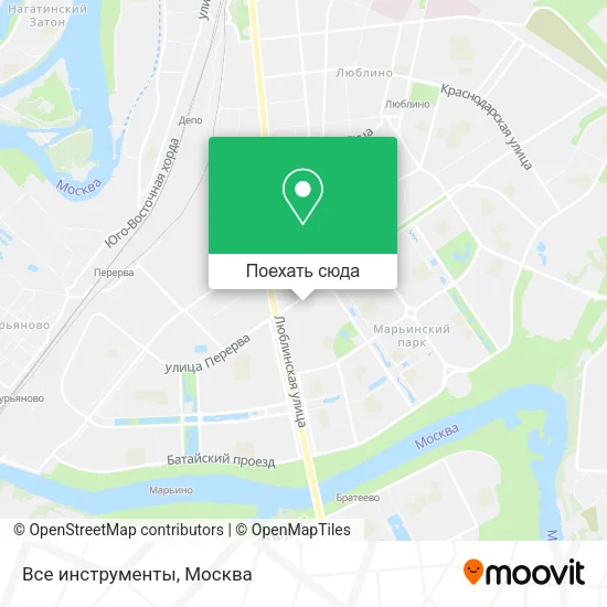 Карта Все инструменты