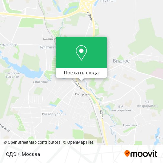 Карта СДЭК