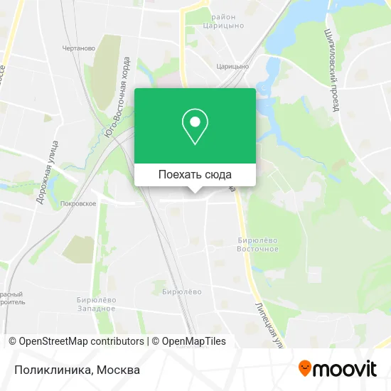 Карта Поликлиника