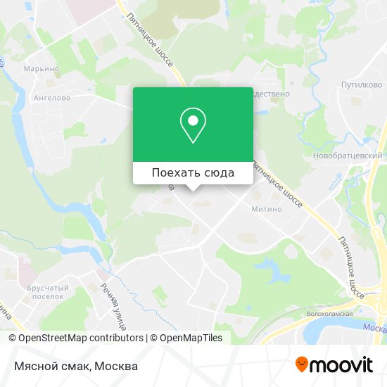 Карта Мясной смак