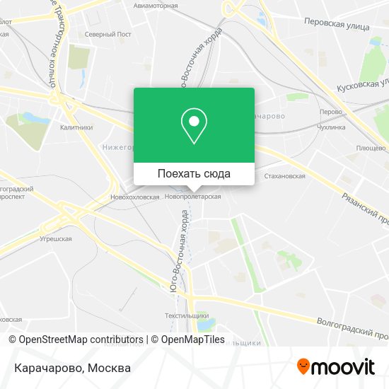 Карта Карачарово