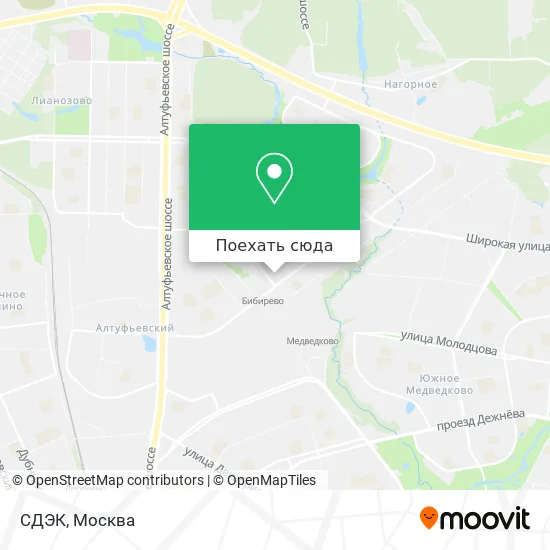 Карта СДЭК