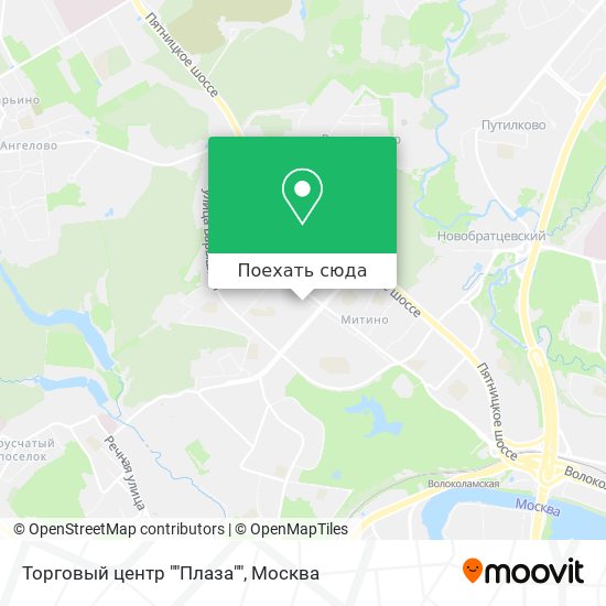 Карта Торговый центр ""Плаза""